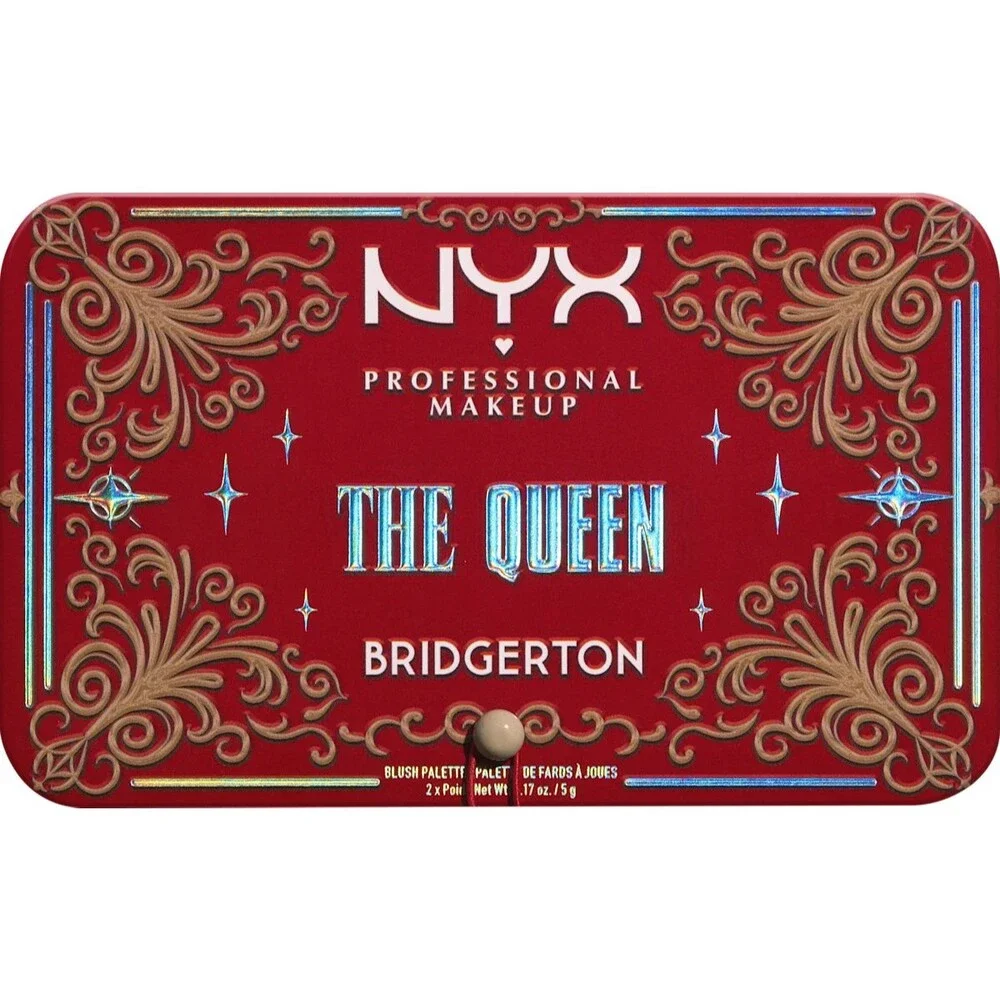 NYX Cosmetics Bridgerton Queen Buttermelt Blush Palette Duo